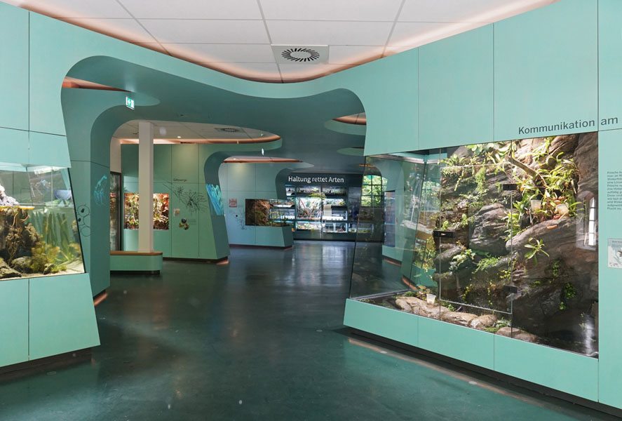 Eingang Amphibium Zoo Hannover